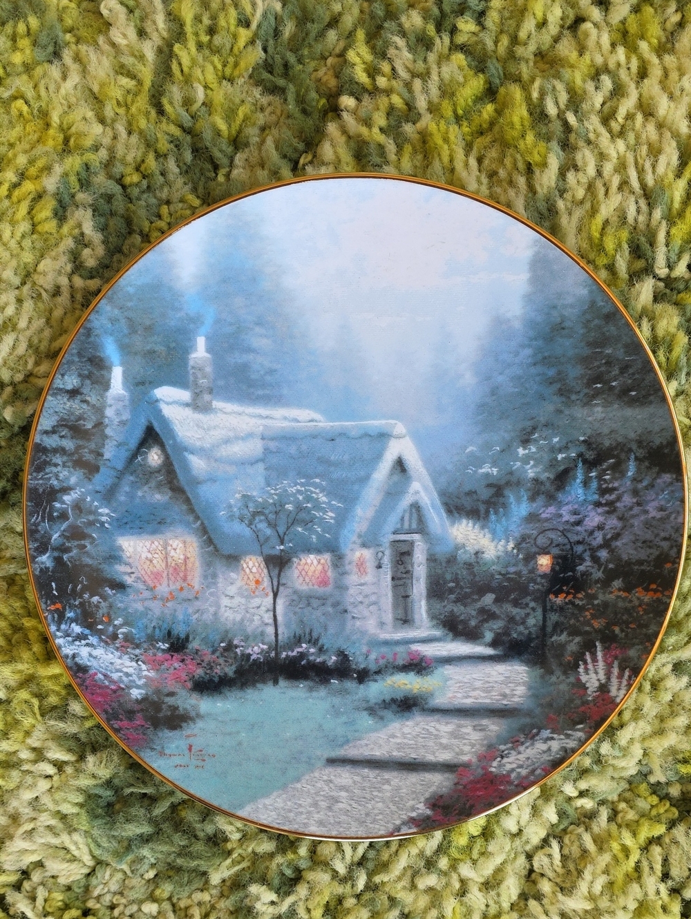 Thomas Kincaid "Cedar Nook Cottage" 1991